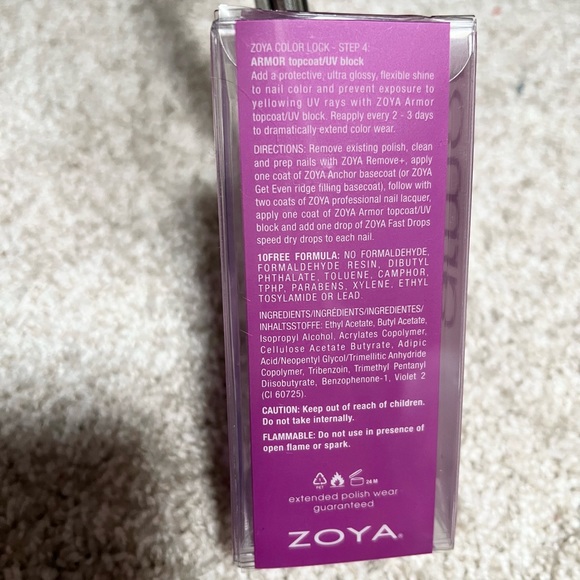 Zoya Armor, Top Coat UV block - Picture 3 of 3
